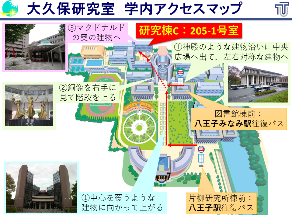 学内アクセスマップ 